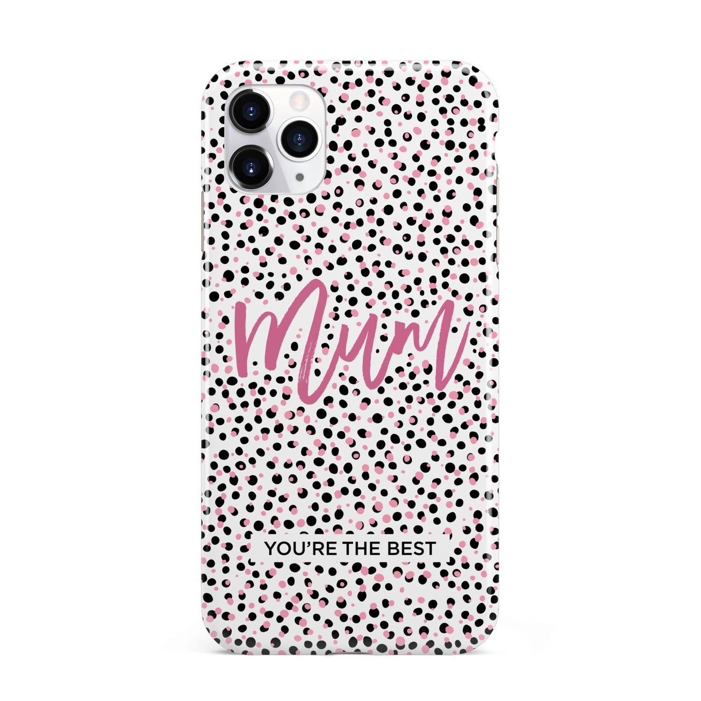 Mum Polka Dots Mothers Day iPhone 11 Pro Max 3D Tough Case