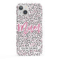 Mum Polka Dots Mothers Day iPhone 13 Full Wrap 3D Snap Case