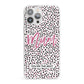 Mum Polka Dots Mothers Day iPhone 13 Pro Max Clear Bumper Case