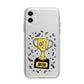Mum Trophy Mothers Day Apple iPhone 11 in White with Bumper Case