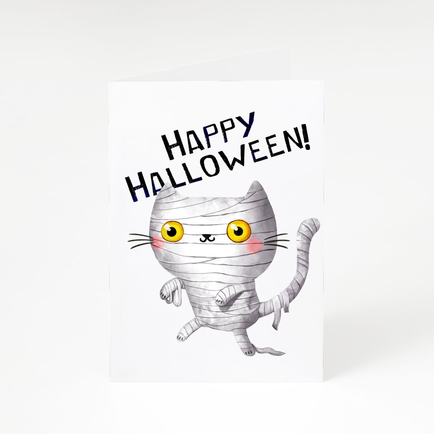 Mummy Cats A5 Greetings Card