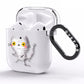 Mummy Cats AirPods Clear Case Side Image