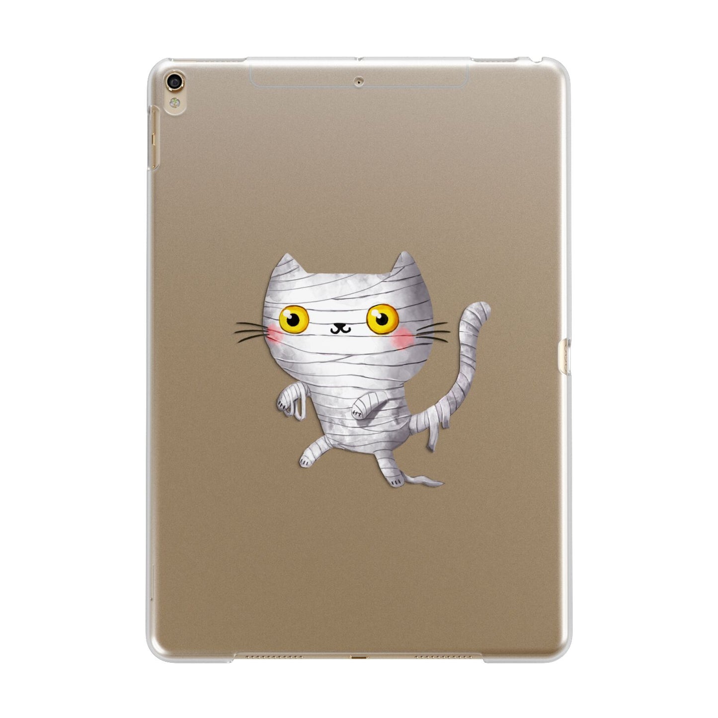 Mummy Cats Apple iPad Gold Case