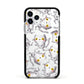 Mummy Cats Apple iPhone 11 Pro in Silver with Black Impact Case