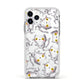Mummy Cats Apple iPhone 11 Pro in Silver with White Impact Case