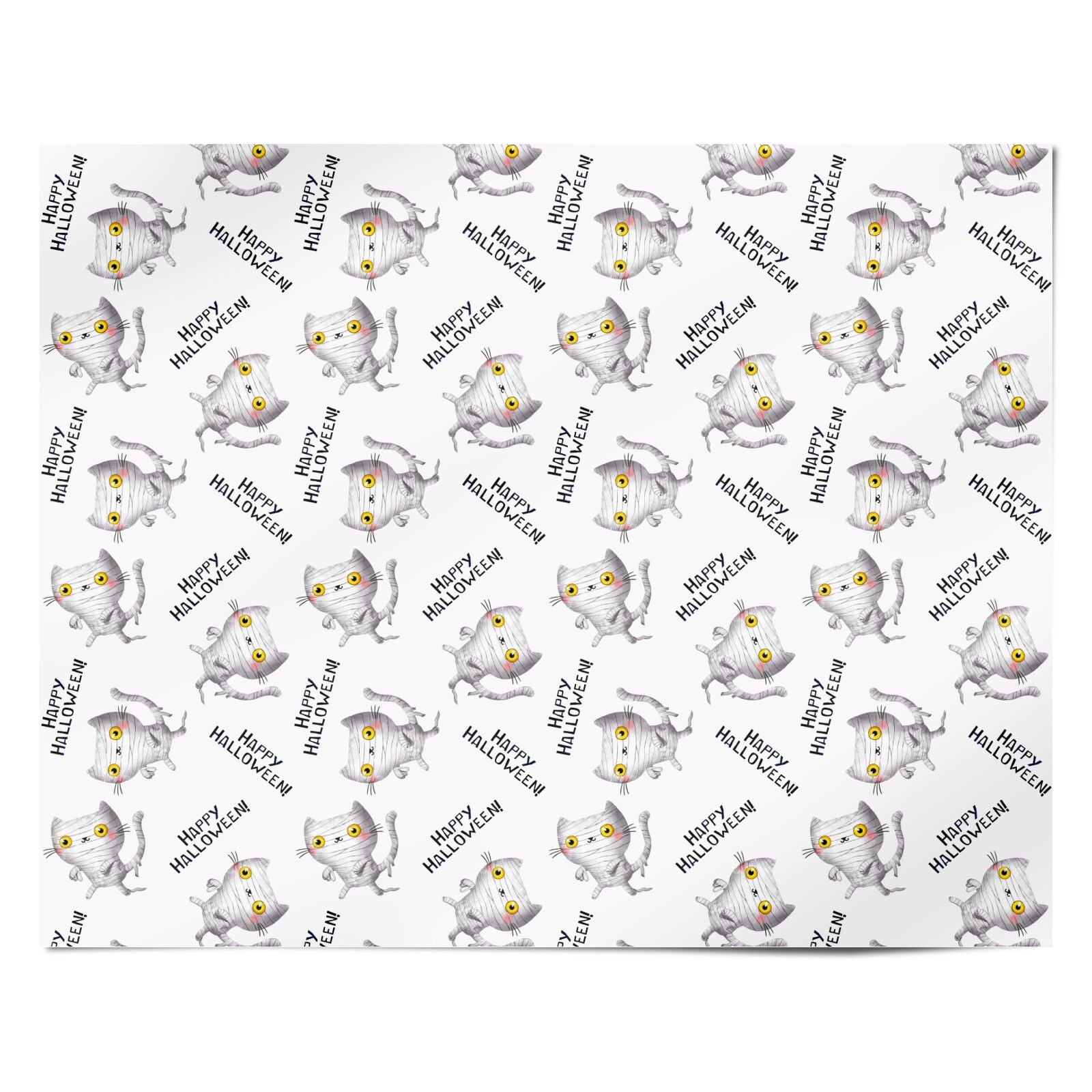 Mummy Cats Personalised Wrapping Paper Alternative