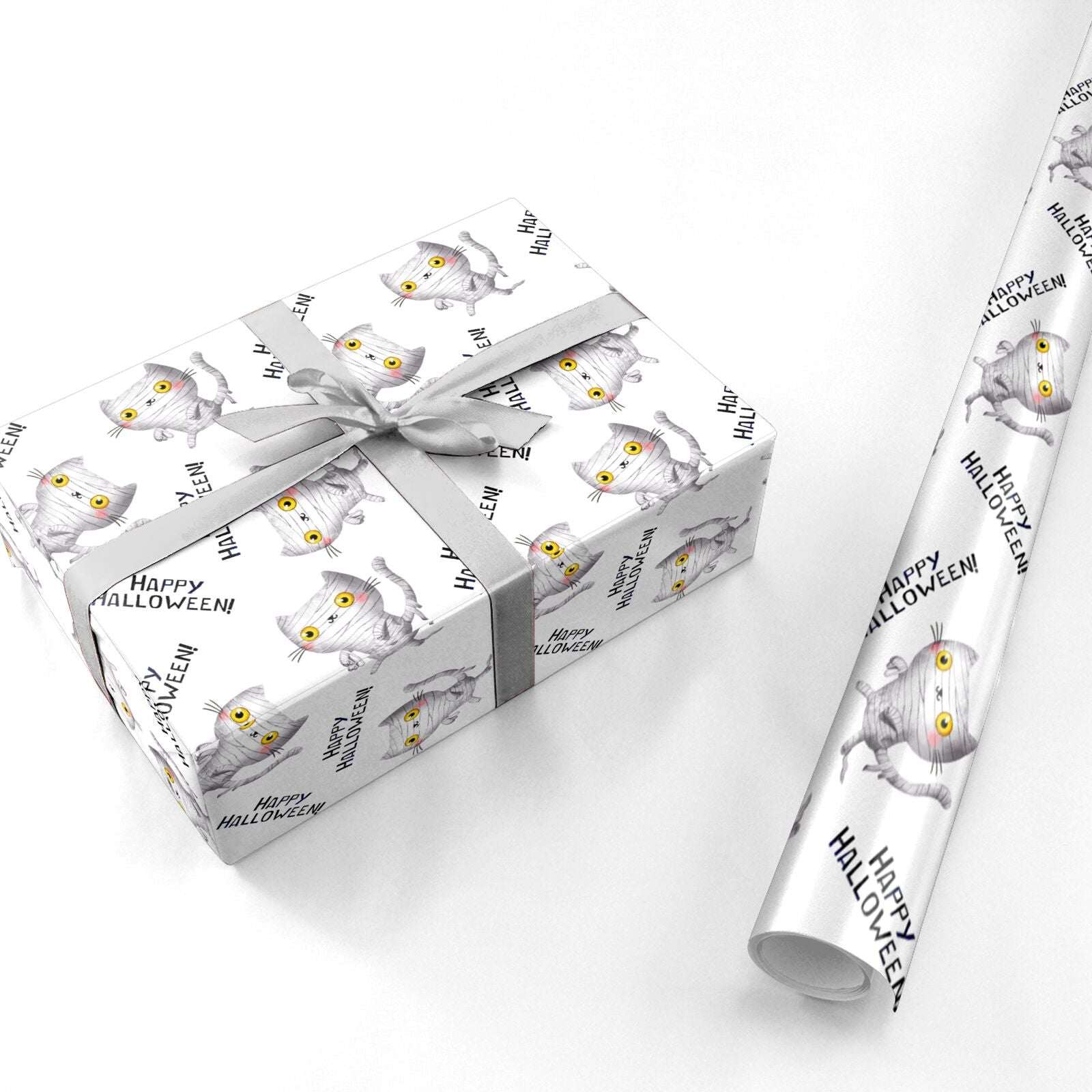 Mummy Cats Personalised Wrapping Paper
