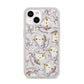 Mummy Cats iPhone 14 Glitter Tough Case Starlight