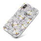 Mummy Cats iPhone X Bumper Case on Silver iPhone