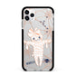 Mummy Halloween Apple iPhone 11 Pro Max in Silver with Black Impact Case