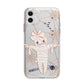 Mummy Halloween Apple iPhone 11 in White with Bumper Case
