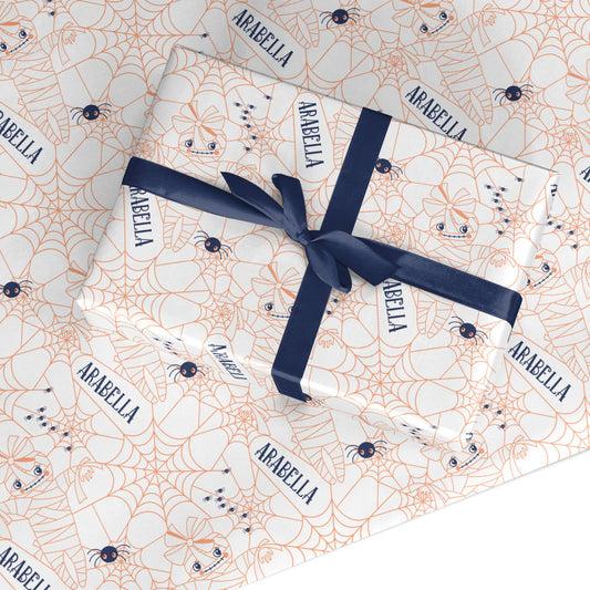 Mummy Halloween Custom Wrapping Paper