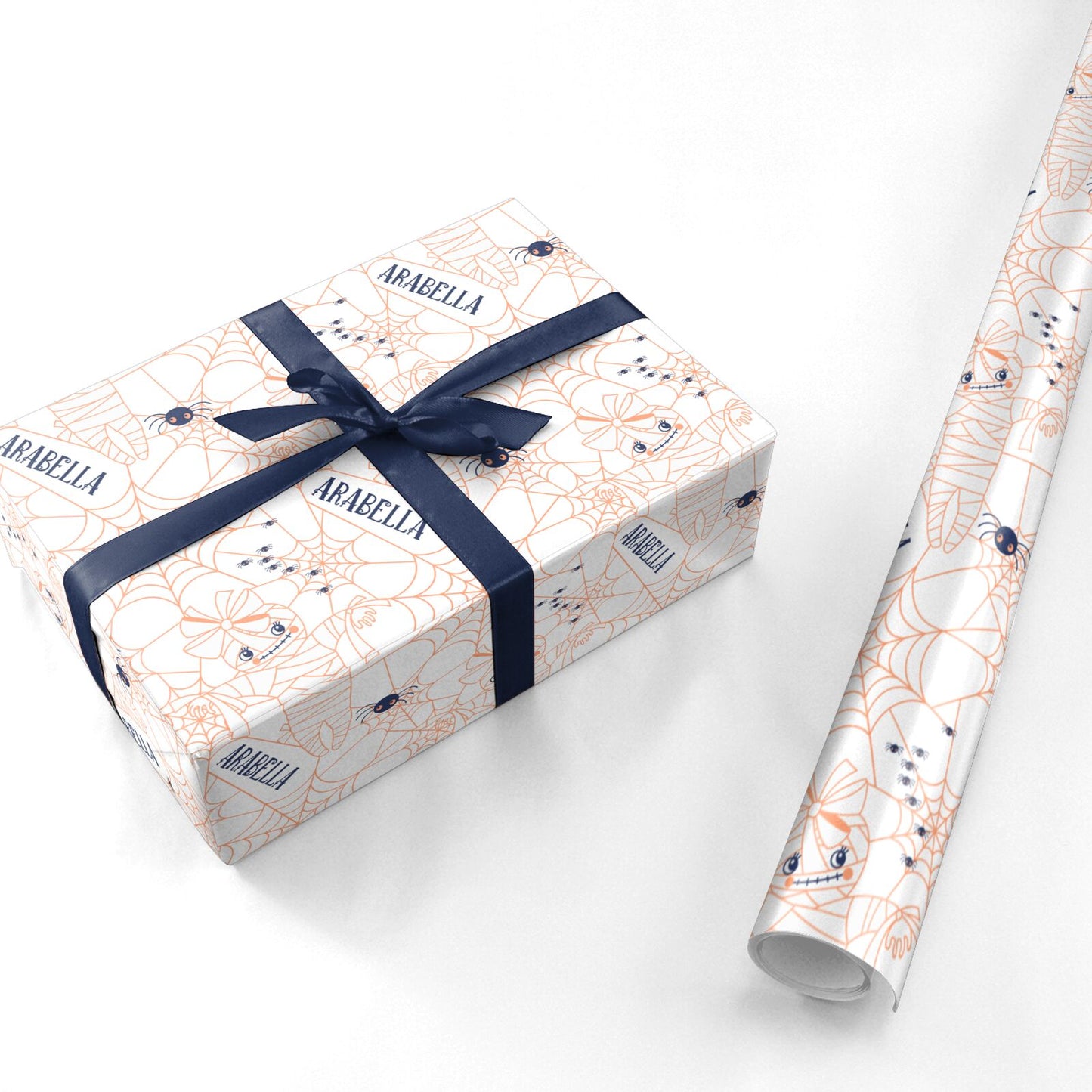 Mummy Halloween Personalised Wrapping Paper