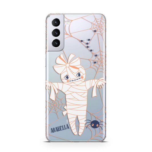 Mummy Halloween Samsung S21 Plus Phone Case