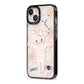 Mummy Halloween iPhone 13 Black Impact Case Side Angle on Silver phone