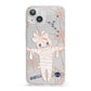 Mummy Halloween iPhone 13 Clear Bumper Case