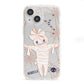 Mummy Halloween iPhone 13 Mini Clear Bumper Case