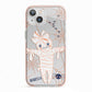 Mummy Halloween iPhone 13 TPU Impact Case with Pink Edges