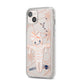 Mummy Halloween iPhone 14 Plus Clear Tough Case Starlight Angled Image