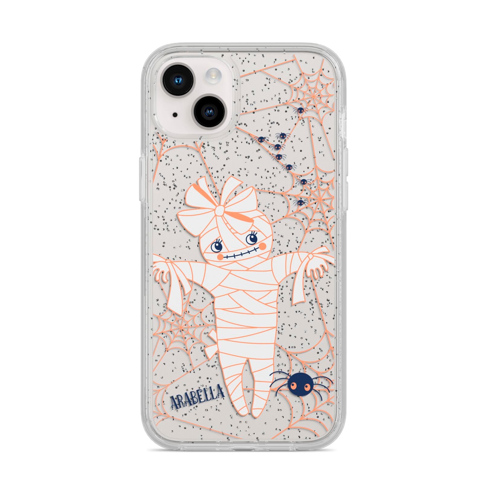 Mummy Halloween iPhone 14 Plus Glitter Tough Case Starlight