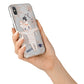Mummy Halloween iPhone X Bumper Case on Silver iPhone Alternative Image 2