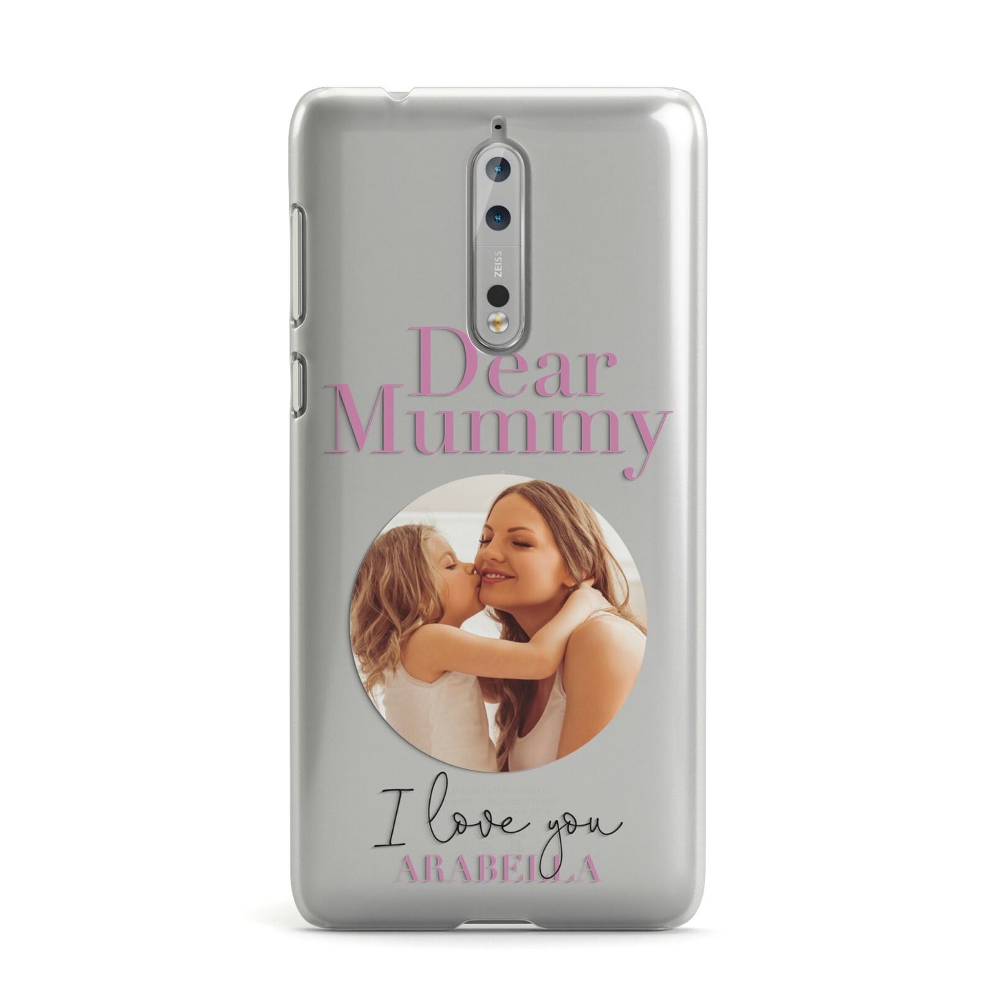 Mummy Personalised Photo with Text Nokia Case