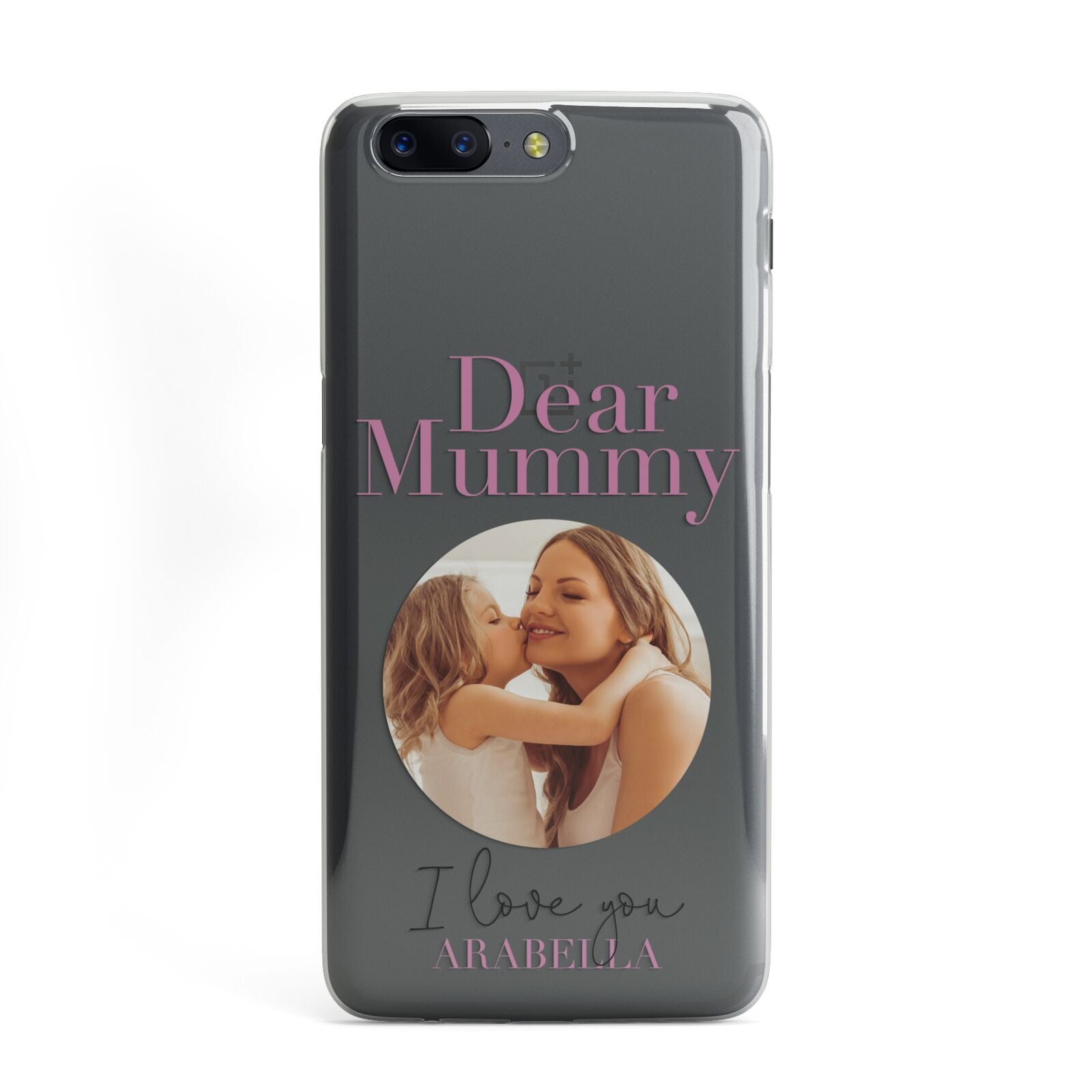 Mummy Personalised Photo with Text OnePlus Case