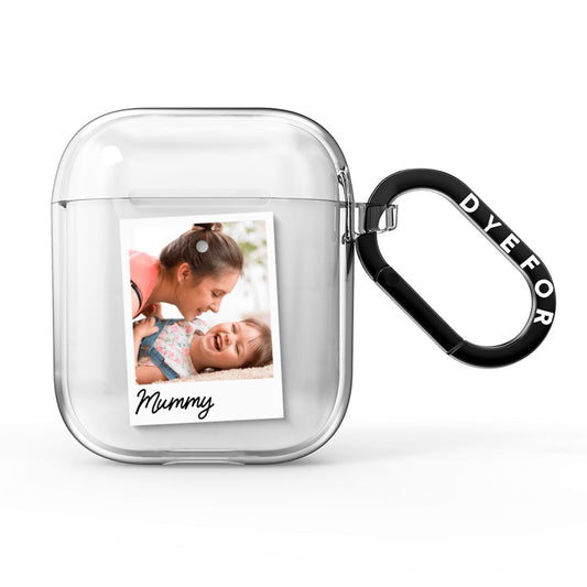 Mummy Photo AirPods Clear Case