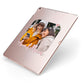 Mummy and Me Custom Photo Apple iPad Case on Rose Gold iPad Side View