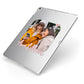 Mummy and Me Custom Photo Apple iPad Case on Silver iPad Side View