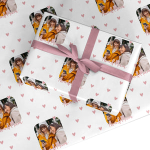 Mummy and Me Custom Photo Wrapping Paper