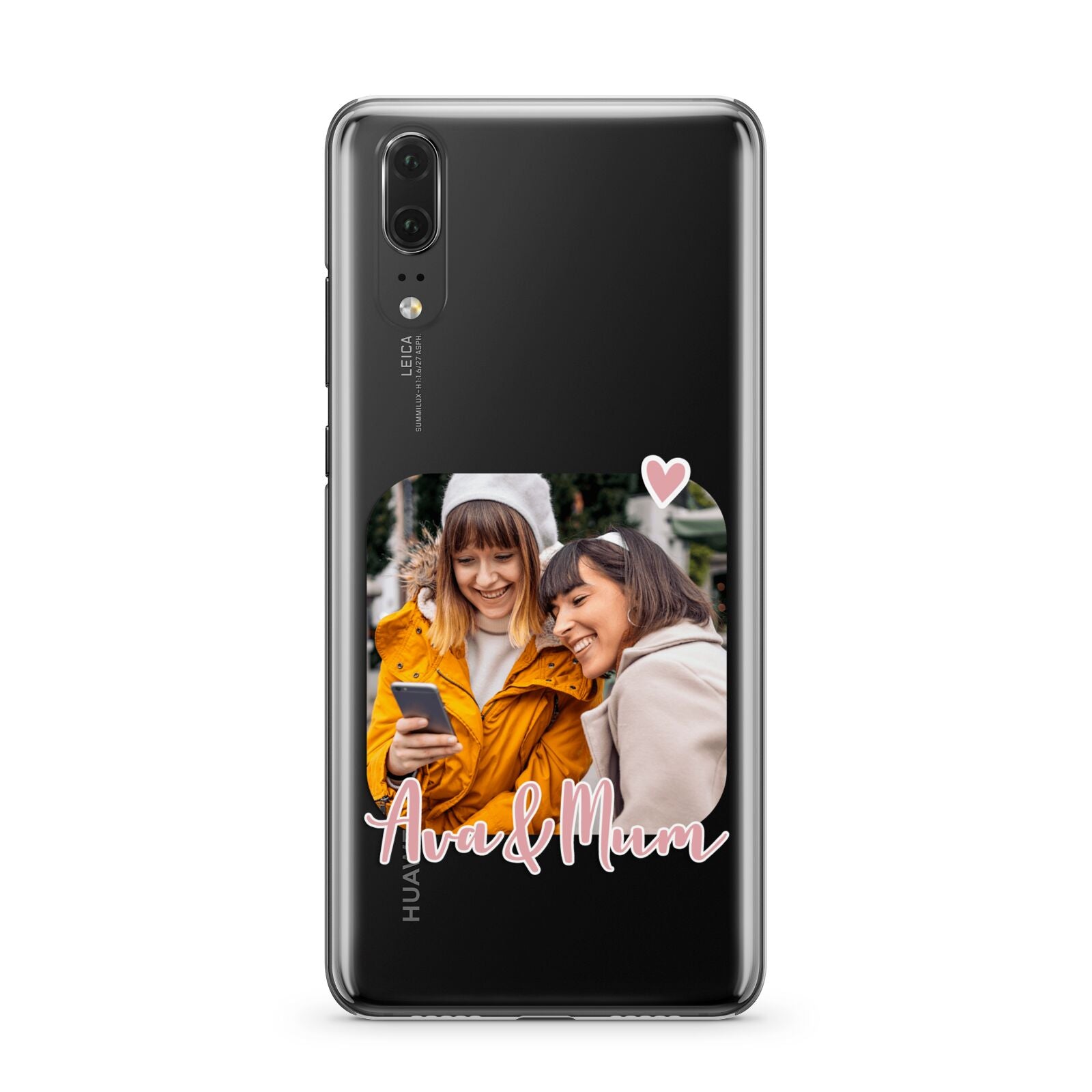 Mummy and Me Custom Photo Huawei P20 Phone Case