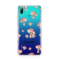 Mushroom Illustrations with Name Huawei P Smart 2019 Case