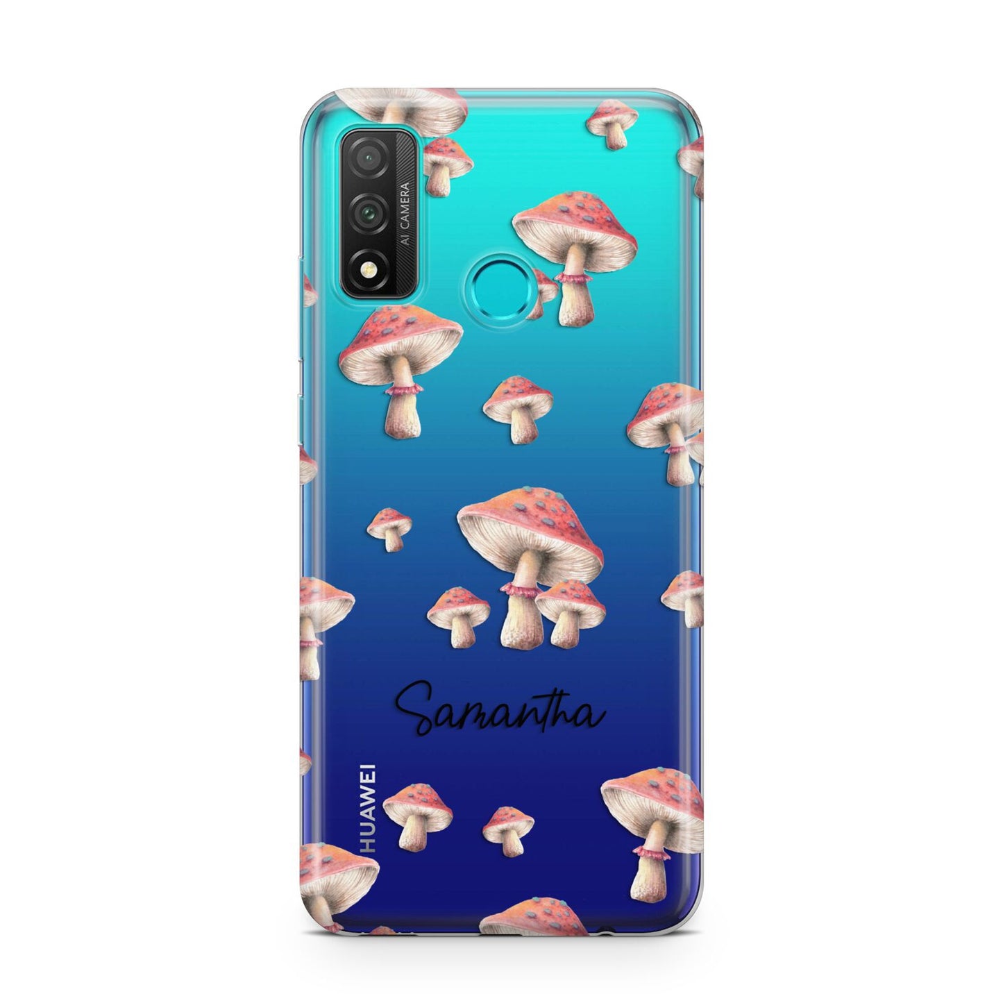 Mushroom Illustrations with Name Huawei P Smart 2020