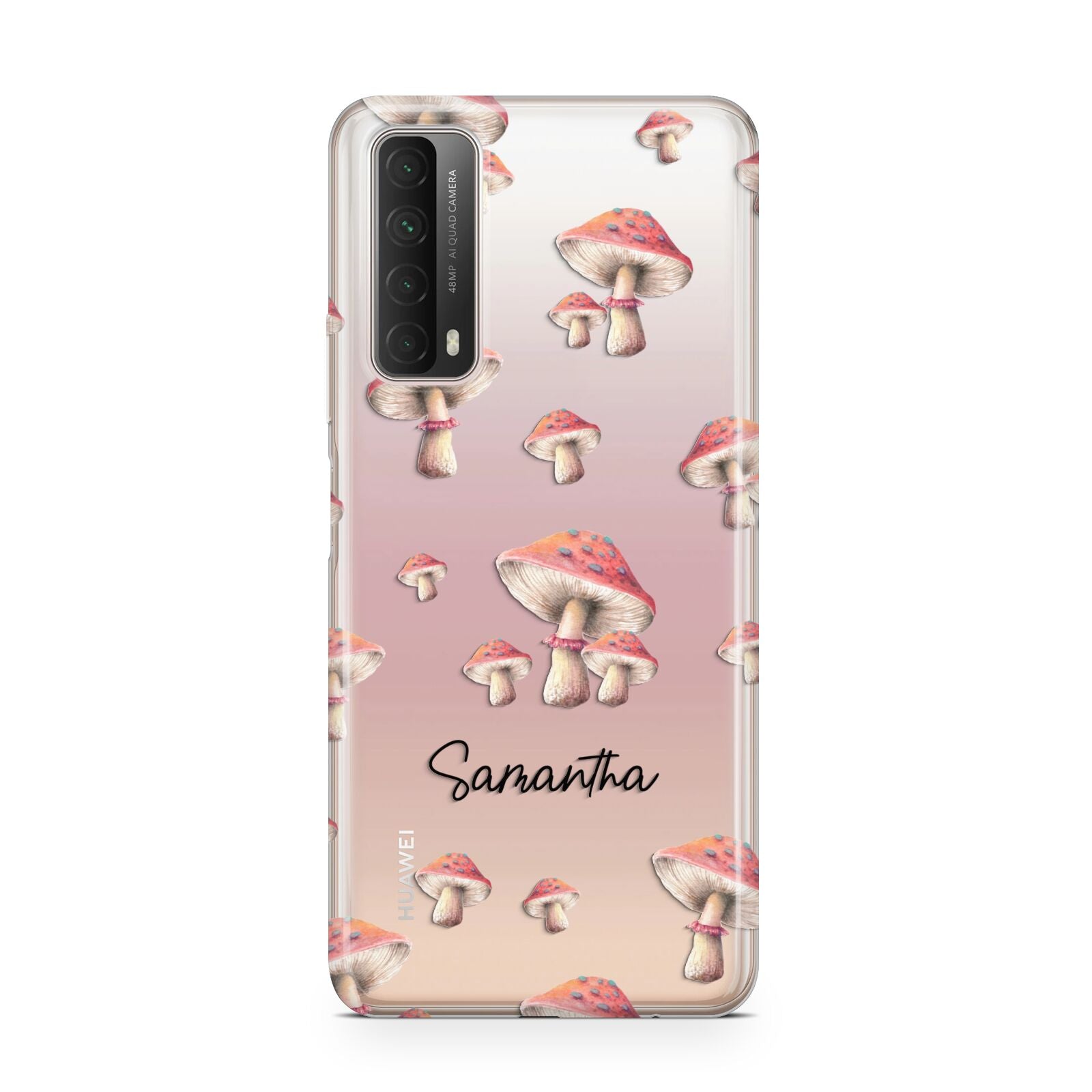 Mushroom Illustrations with Name Huawei P Smart 2021