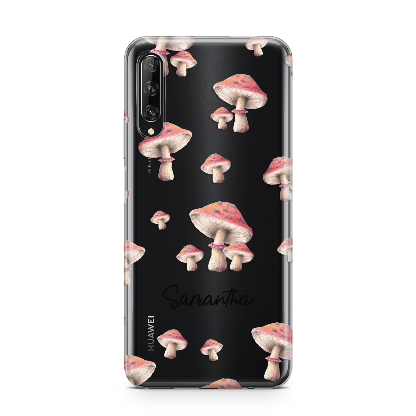 Mushroom Illustrations with Name Huawei P Smart Pro 2019
