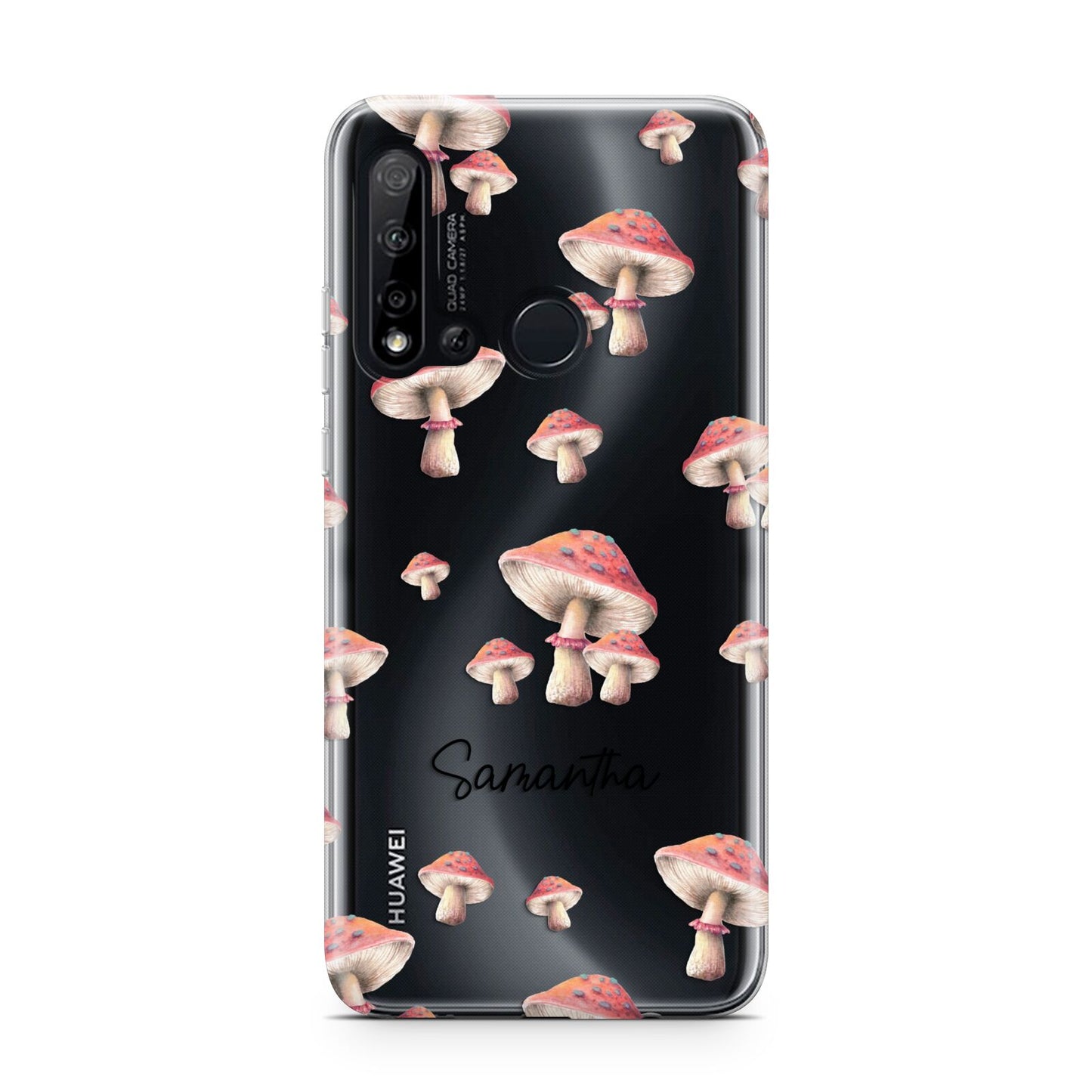 Mushroom Illustrations with Name Huawei P20 Lite 5G Phone Case