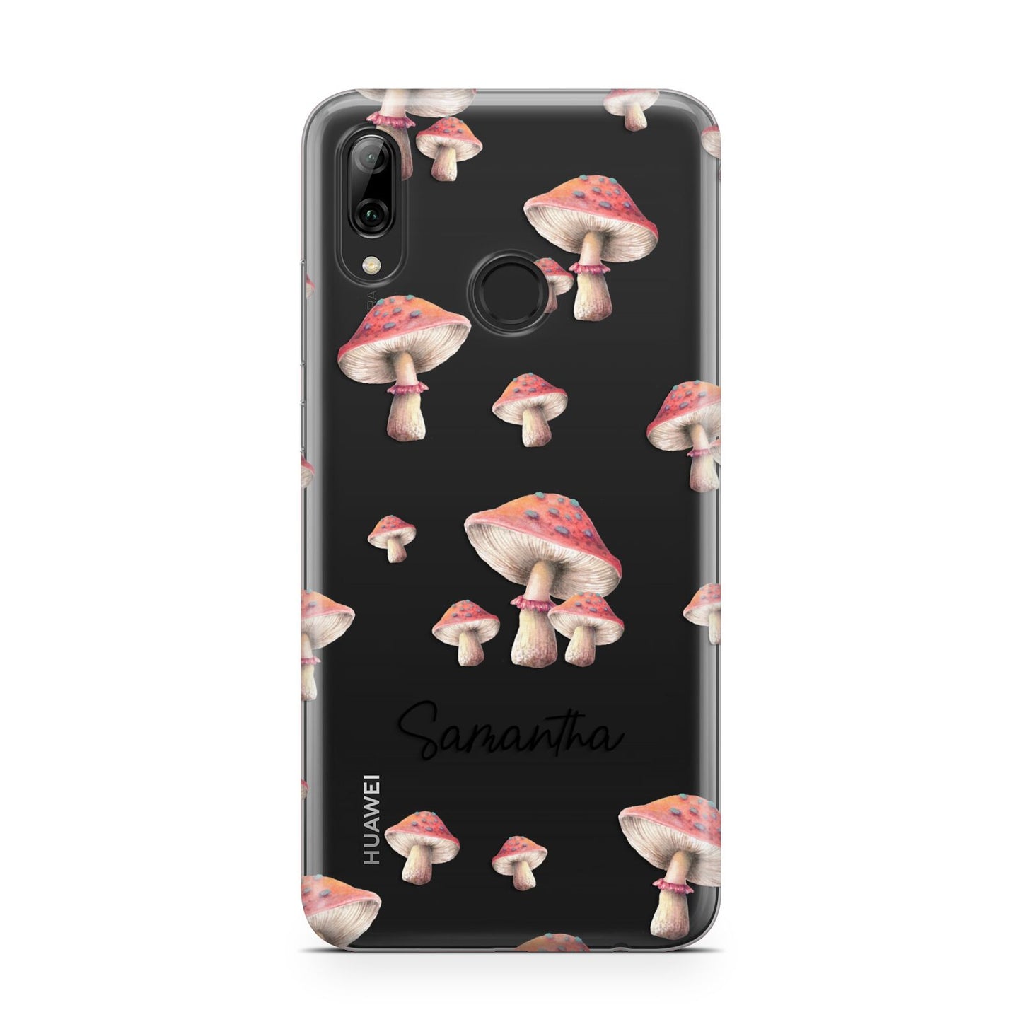 Mushroom Illustrations with Name Huawei Y7 2019