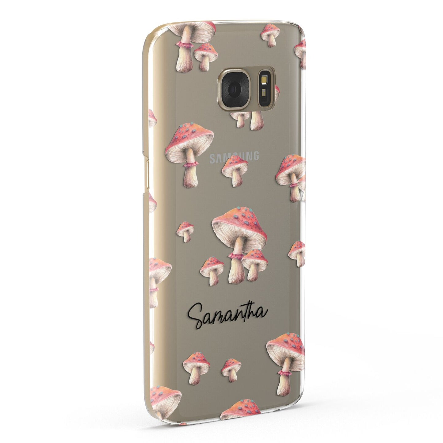 Mushroom Illustrations with Name Samsung Galaxy Case Fourty Five Degrees