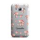 Mushroom Illustrations with Name Samsung Galaxy J1 2015 Case