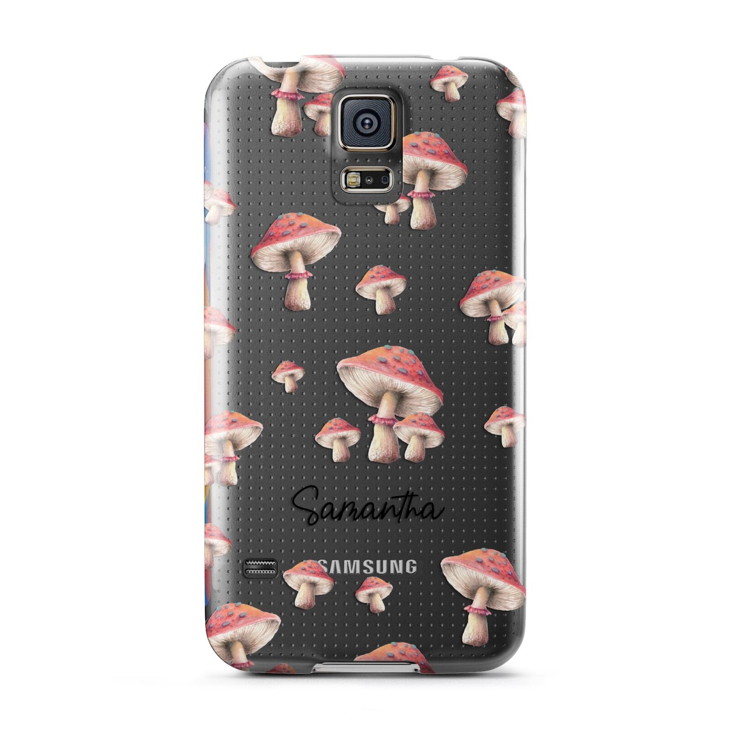 Mushroom Illustrations with Name Samsung Galaxy S5 Case