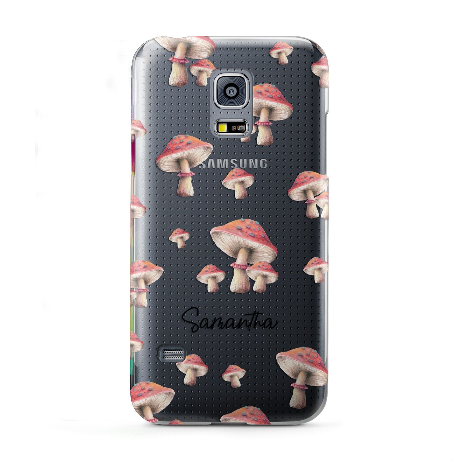 Mushroom Illustrations with Name Samsung Galaxy S5 Mini Case