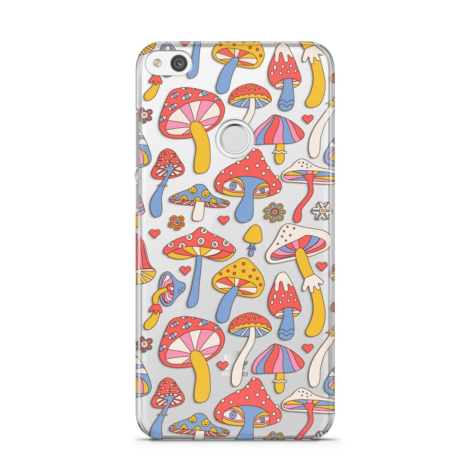 Mushroom Pattern Huawei P8 Lite Case