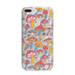 Mushroom Pattern iPhone 7 Plus Bumper Case on Silver iPhone