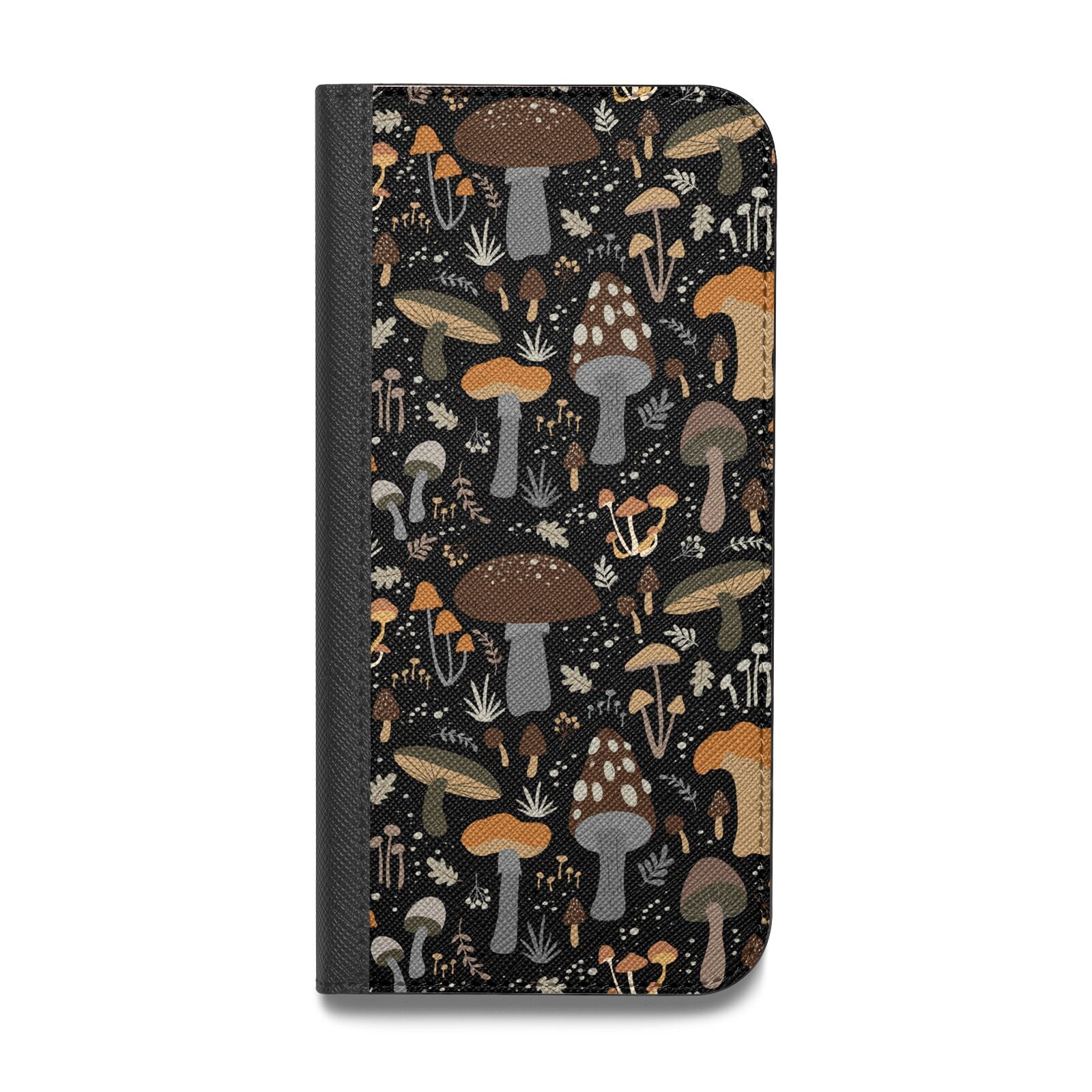 Mushroom Vegan Leather Flip Samsung Case
