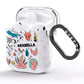 Mystical Magic Personalised AirPods Glitter Case Side Image
