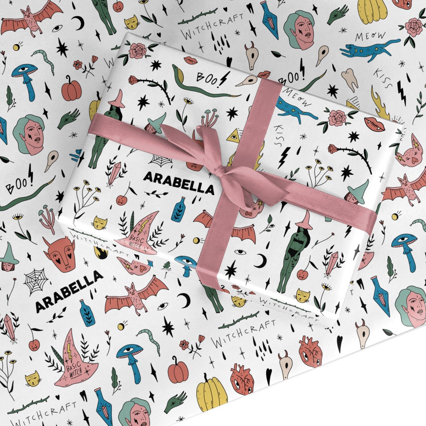 Mystical Magic Personalised Custom Wrapping Paper