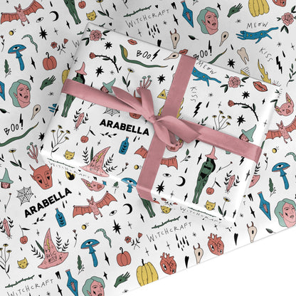 Mystical Magic Personalised Custom Wrapping Paper