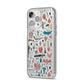 Mystical Magic Personalised iPhone 14 Pro Max Glitter Tough Case Silver Angled Image