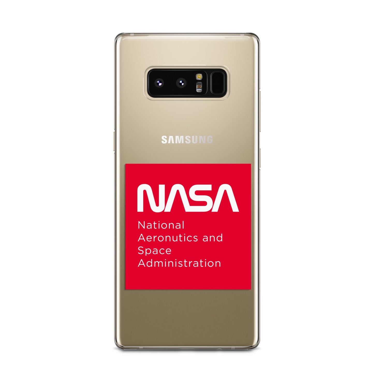 NASA The Worm Box Samsung Galaxy Note 8 Case